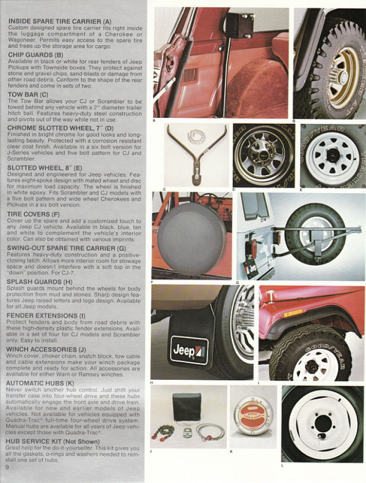 Image 1982 Jeep Accessories/1982 Jeep Accessories Catalog09